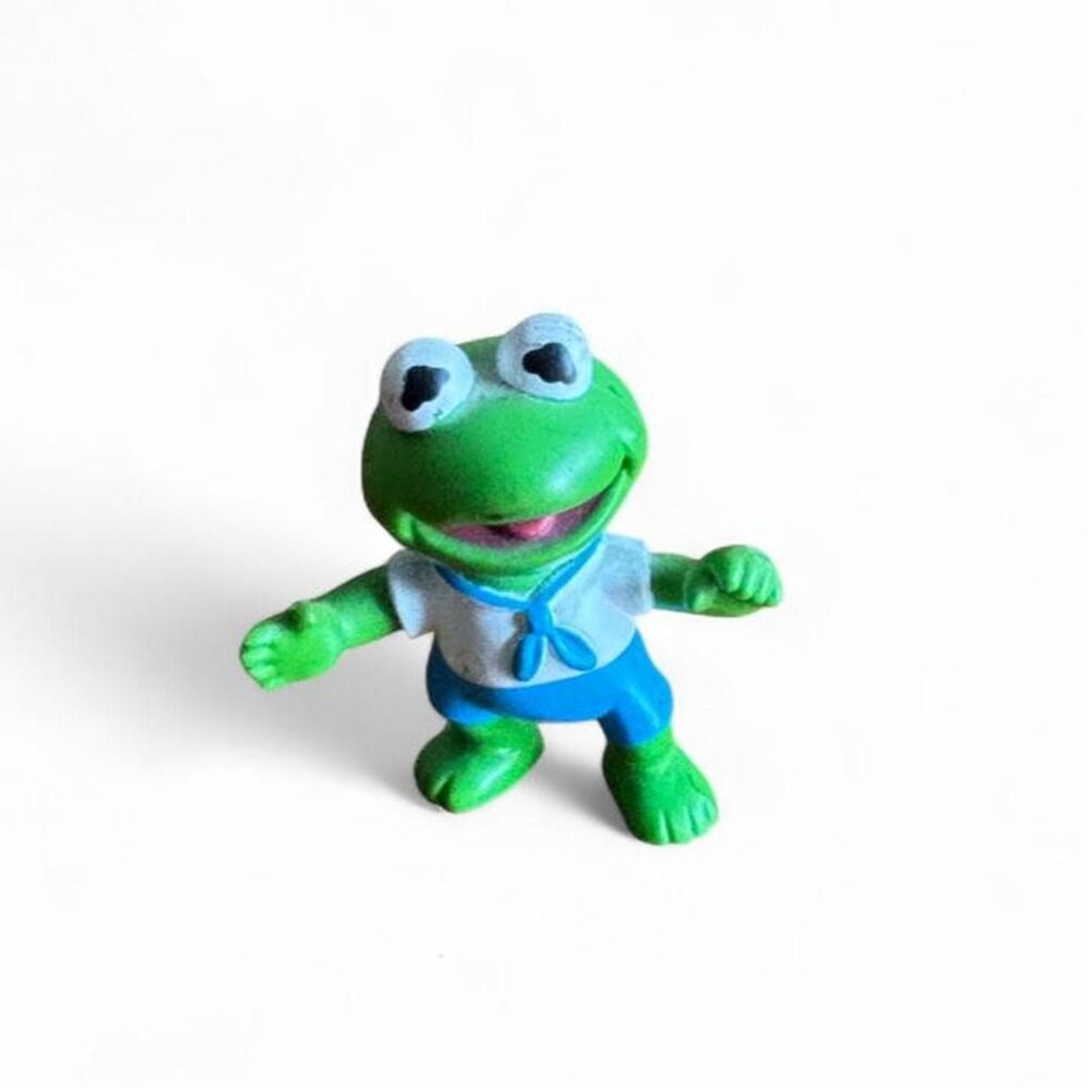 Vintage 1986 Kermit the Frog PVC Figure Muppets